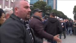 Clashes break out at rally, police use tear gas, water cannon News Clip