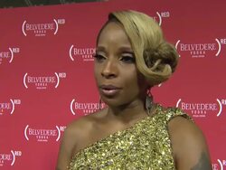 INTERVIEW: Mary J Blige on why she wanted to support RED.  Stock Footage