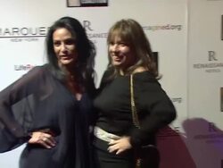 Robin Bronk at The Creative Coalition's Spotlight Awards Dinner Gala Stock Footage