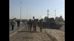 CLEAN : Iraq: Tribesmen gather to fight ISIL along with Iraqi soldiers News Clip