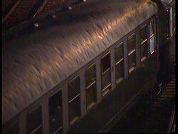 GERMANY: POLICE DRAFTED IN TO PROTECT TRAIN CARRYING NUCLEAR WASTE News Clip