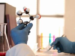 Genetic Research Molecule Science Stock Footage