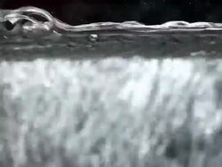 Bubble underwater Stock Footage