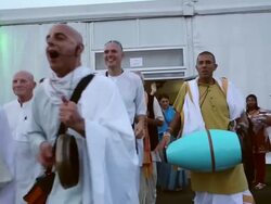 Janmashtami Festival The Largest Hindu festival Outside India Stock Footage