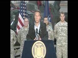 New York governor Andrew Cuomo doubles the number of National Guard from 1,000 to 2,000 to help the state prepare for Hurricane Irene. (Aug. 27) News Clip
