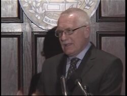 Klaus comments on Lebanon and Mideast during book promotion News Clip