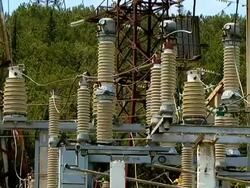 Part od Power Station Stock Footage