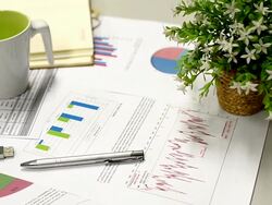 HD:Office equipment for work Stock Footage