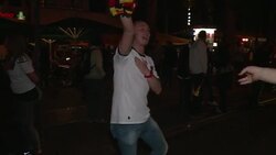 CLEAN : World Cup: Germans celebrate claiming ticket to quarter finals News Clip