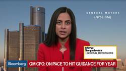 GM Is On Pace to Meet Guidance for the Year, CFO Says News Clip