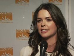 INTERVIEW: Katie Lee loves coming out to the Can Do awards year after year. at the Food Bank for New York City's 8th Annual Can-Do Awards Dinner at New York NY. (Footage by WireImage Video/GettyImages) Stock Footage