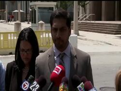 The defense attorney for an elderly Miami imam charged with supporting Pakistani terrorists is asking that people not prejudge the Muslim cleric. He says Hafiz Muhammed Sher Ali Khan will plead not guilty. News Clip