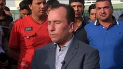 Men flock to army recruiting centre, vowing to defend their country from ISIL fighters News Clip