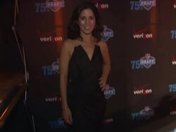 EVENT CAPSULE REPORTER/CHYRON: NFL and Verizon Celebrate the 2010 NFL Draft  Stock Footage
