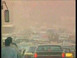 Egypt - Severe sandstorm causes chaos News Clip