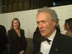EVENT CAPSULE REPORTER/CHYRON: LACMA Hosts Inaugural Art + Film Gala Honoring Clint Eastwood And John Baldessari Presented By GUCCI, Los Angeles, CA, United States, 11/5/11 Stock Footage