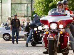 Bikes Are Blessed In Washington Ahead Of Annual Rolling Thunder Bike Procession Stock Footage