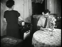 Immigrant families live in crowded tenements. News Clip