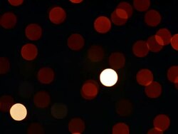 Firework Bokeh Full HD Video Stock Footage