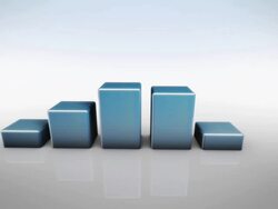 Graph Rising Move Stock Footage