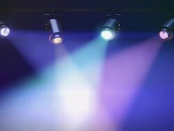 Spotlights Stock Footage