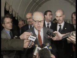 WRAP Blix, ElBaradei and Papandreou comment after meeting News Clip