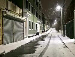 Winter in Boston Stock Footage