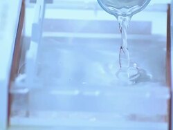 Scientist and bio lab experiment Stock Footage