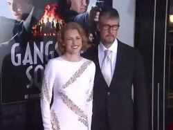 Mireille Enos at Gangster Squad Los Angeles Premiereon 1/7/2013 in Hollywood, CA.(Footage by WireImage Video/Getty Images Entertainment Video) Stock Footage