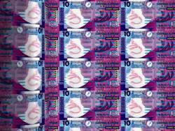 Hong Kong Dollar printing - animation Stock Footage