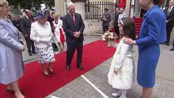 The Queen and Duke of Edinburgh visit Canada House News Clip