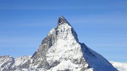 The Matterhorn,Switzerland. Stock Footage