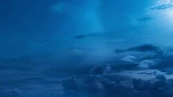 Cloudscape at night. Time Lapse Video Stock Footage