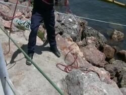 Untangling Coiled Cable Stock Footage