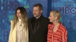 James Tupper and Anne Heche at the HBO's Post Emmy Awards Reception - Arrivals Stock Footage