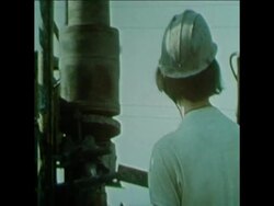 SYND 22-3-73 RESCUE OPERATION UNDERWAY TO FREE TRAPPED MINERS News Clip