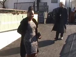 Ashanti at the BCBG Max Azria Show 02/10/11 at the Celebrity Sightings in New York at New York NY. (Footage by WireImage Video/GettyImages) Stock Footage