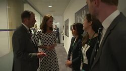 Duchess of Cambridge on Visit to Wimbledon News Clip