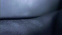 Ice crystals grow on the inside of a vehicle stuck in the snow after a blizzard. Stock Footage