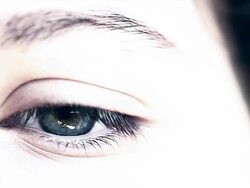 HD: Macro Close-up Human Eye Stock Footage