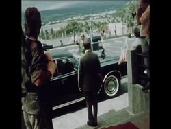 SYND 20/06/74 NIXON MEETS SPINOLA Instructional Video