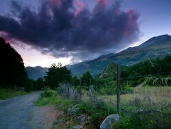 TIME LAPSE: Mountain Landscape Stock Footage