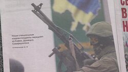 CLEAN : Russian newspapers praise military for mov News Clip