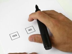 Voting Indecision: I don't Know Stock Footage