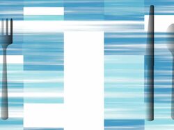 Meal Setting Background Loop Stock Footage