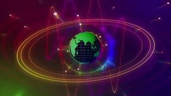 Global business concept Stock Footage