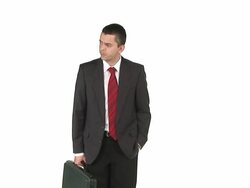 HD: Waiting Impatiently Stock Footage