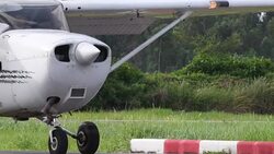 Airplane propeller Stock Footage