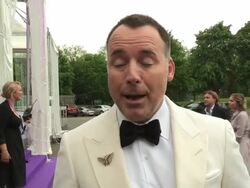 INTERVIEW: David Furnish on Billy Elliot at The Di Stock Footage