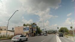 Traffic at US Mexico border crossing in Nuevo Laredo News Clip